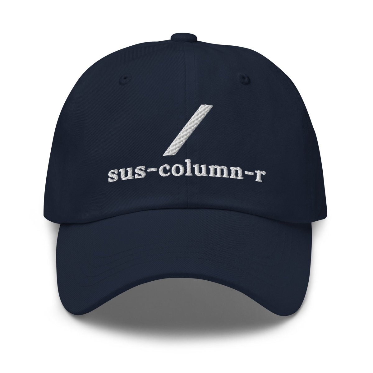 sus - column - r Grok Embroidered Cap - Navy - AI Store