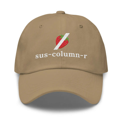 sus-column-r Grok NOT Strawberry Cap - Khaki