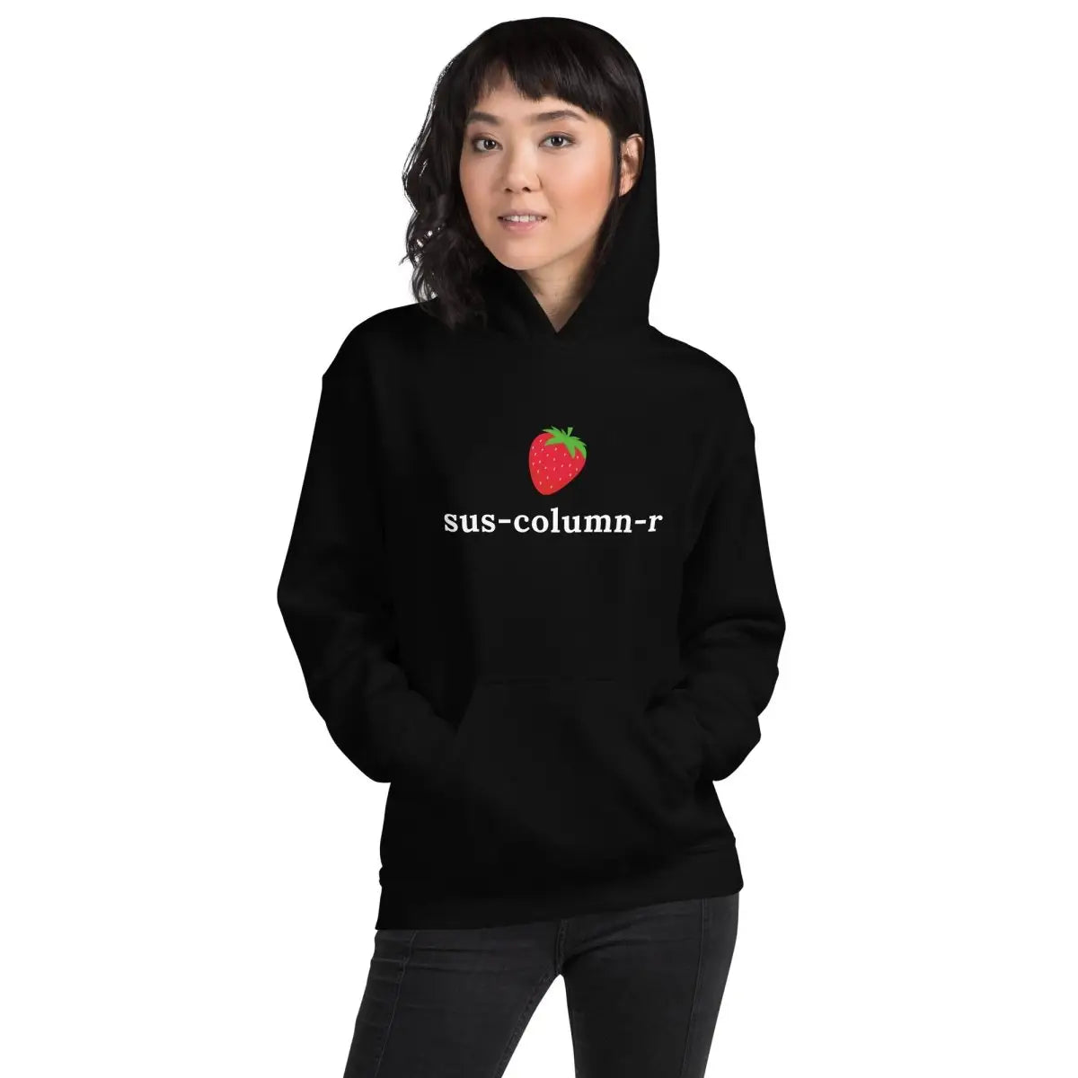 sus-column-r Strawberry Hoodie (unisex)