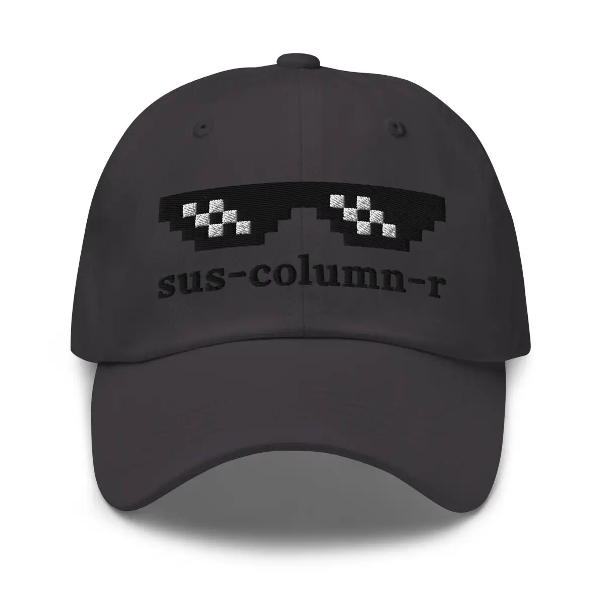 sus-column-r Thug Life Cap - Dark Grey