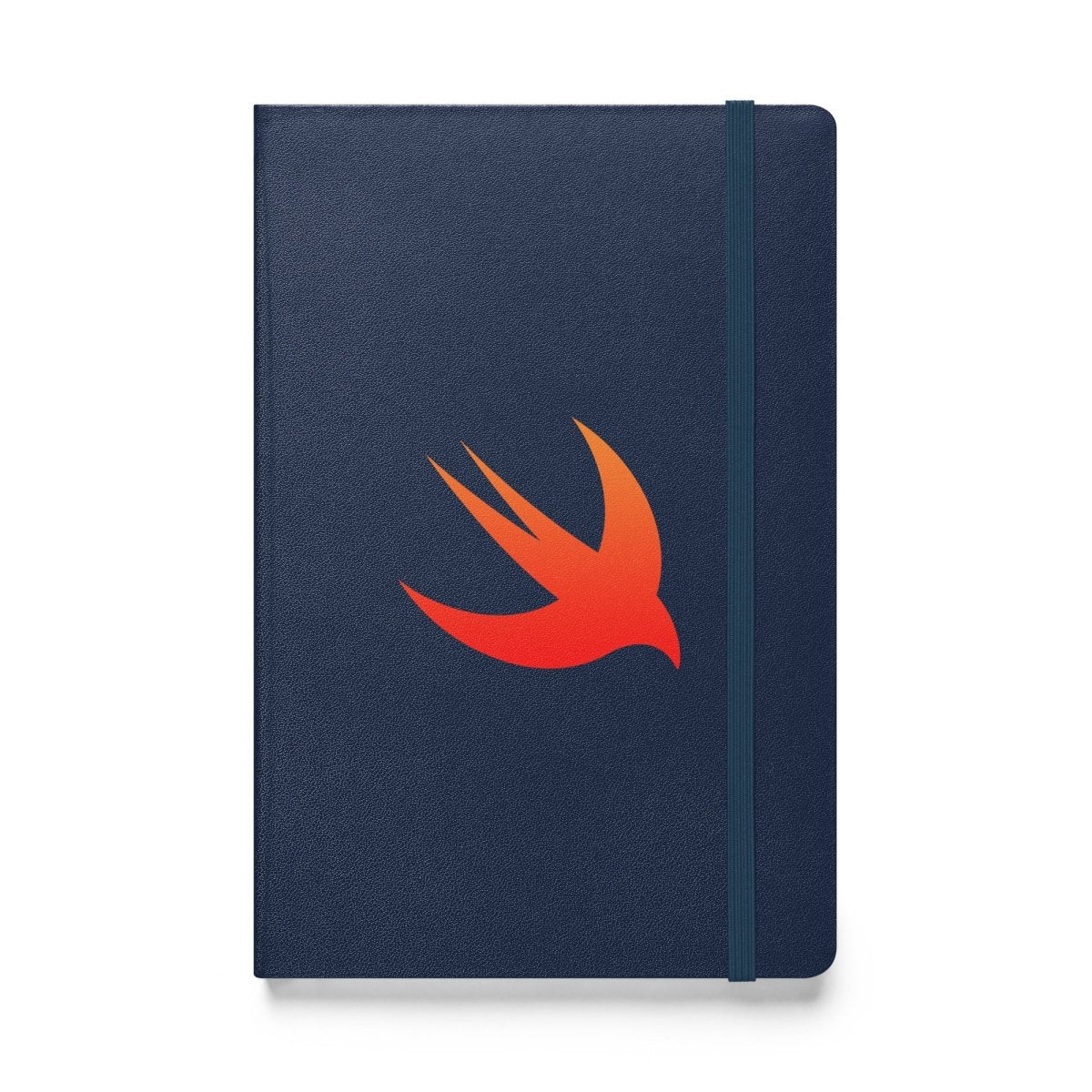 Swift Logo Hardcover Bound Notebook - Navy - AI Store