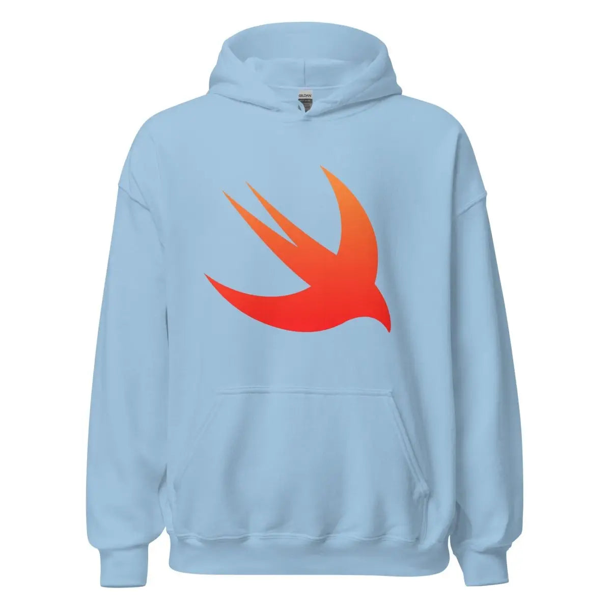 Swift Logo Hoodie (unisex) - Light Blue / M