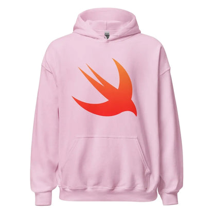 Swift Logo Hoodie (unisex) - Light Pink / M