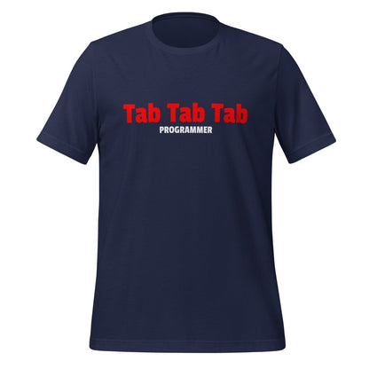 Tab Tab Tab Programmer T-Shirt (unisex) - Navy - AI Store