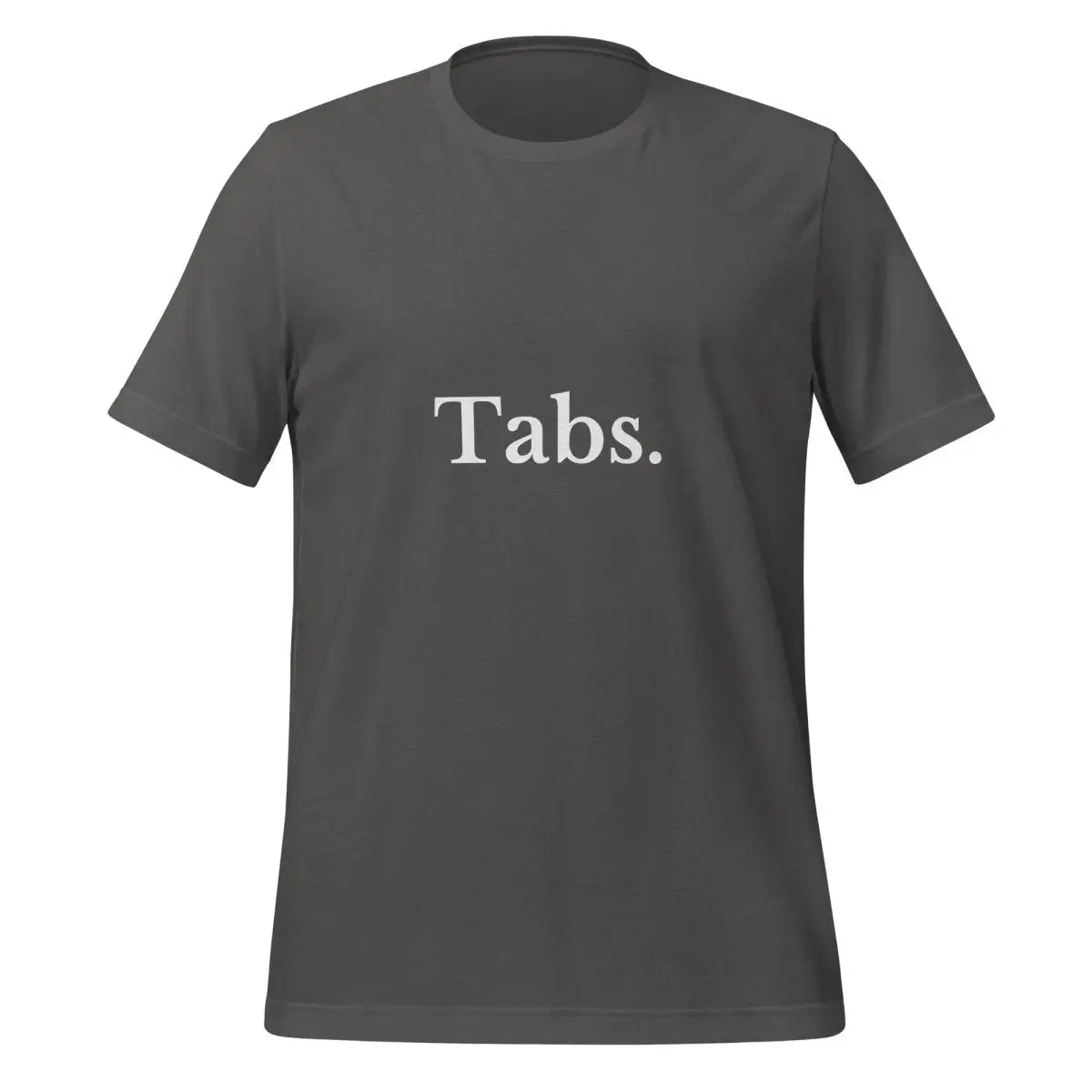 Tabs T-Shirt (unisex) - Asphalt / M