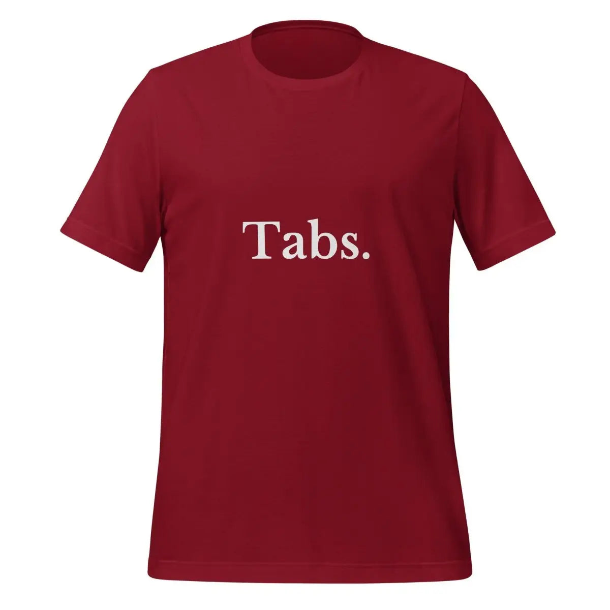 Tabs T-Shirt (unisex) - Cardinal / M