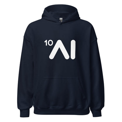 Ten Times AI Logo Hoodie (unisex) - Navy - AI Store