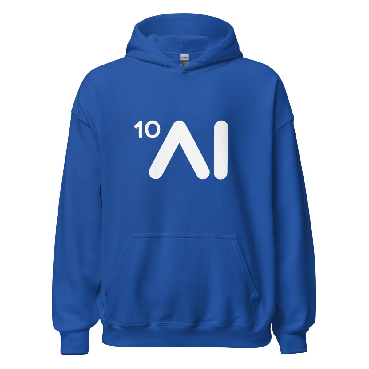 Ten Times AI Logo Hoodie (unisex) - Royal - AI Store