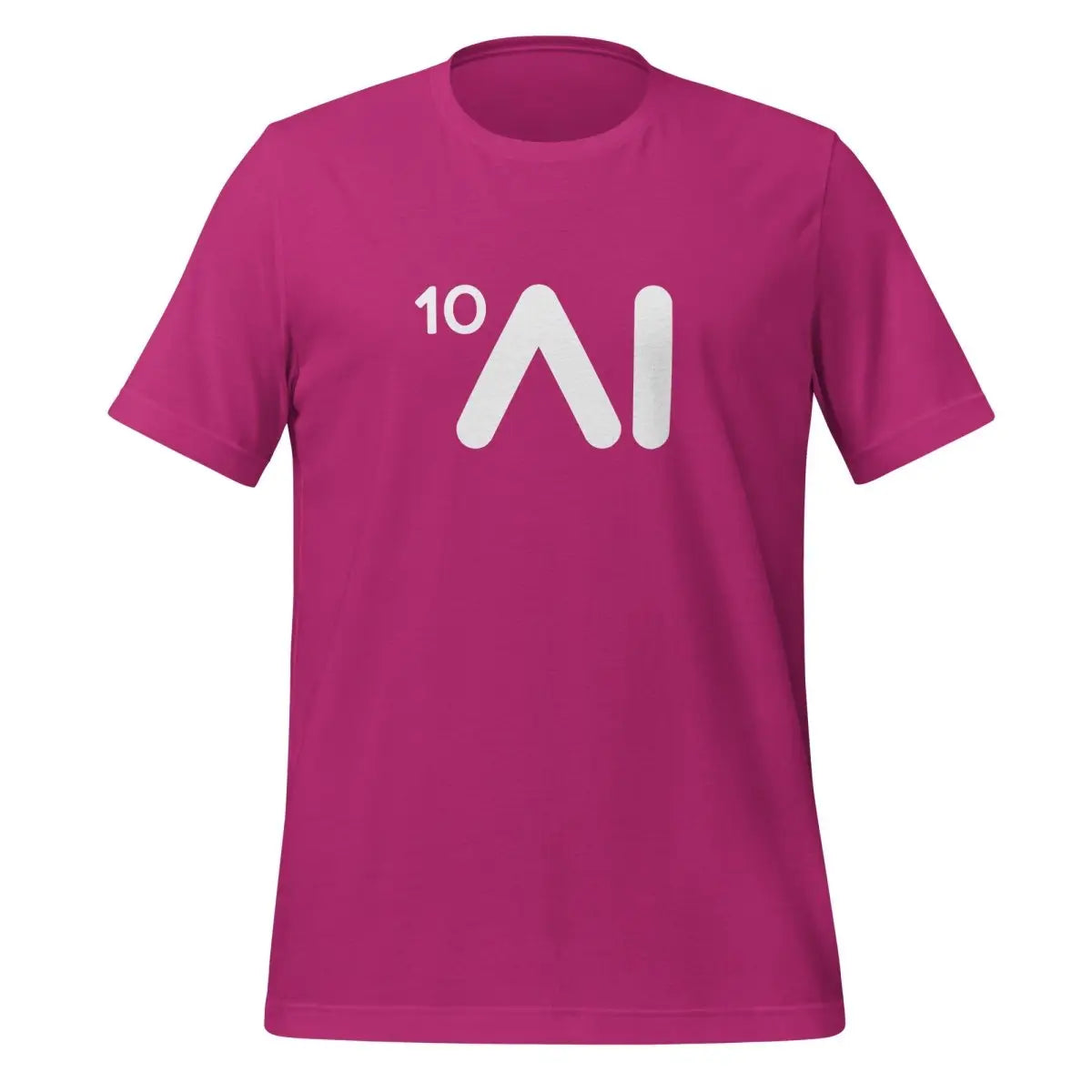 The Ten Times Ai Logo T-shirt (unisex) Berry / m.