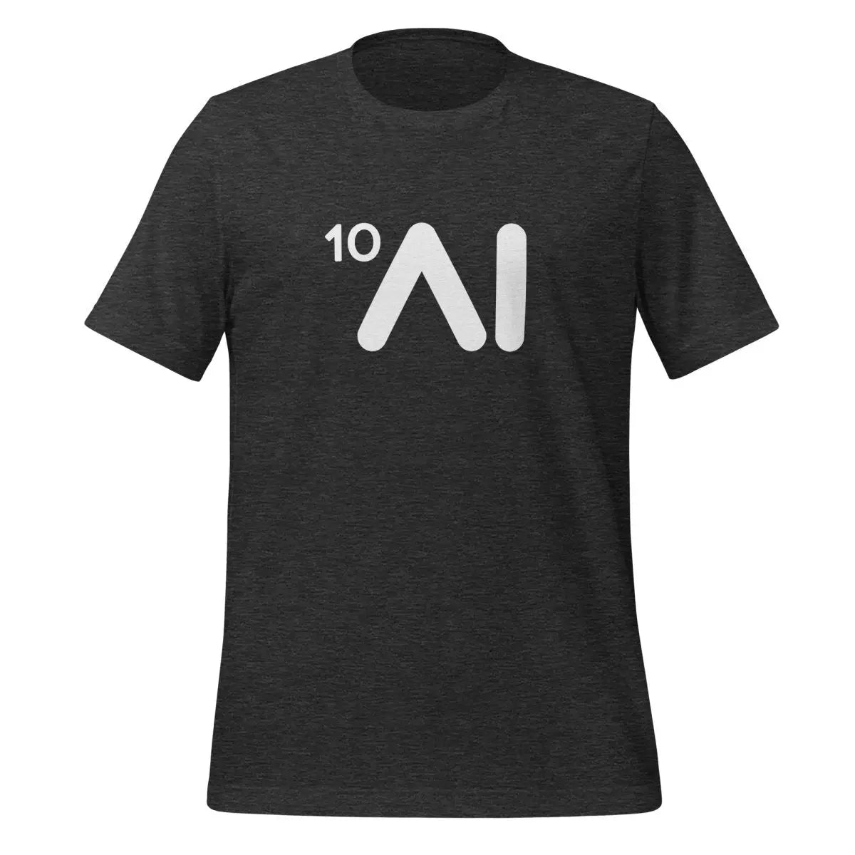 The Ten Times Ai Logo T-shirt (unisex) Dark Grey Heather / m.