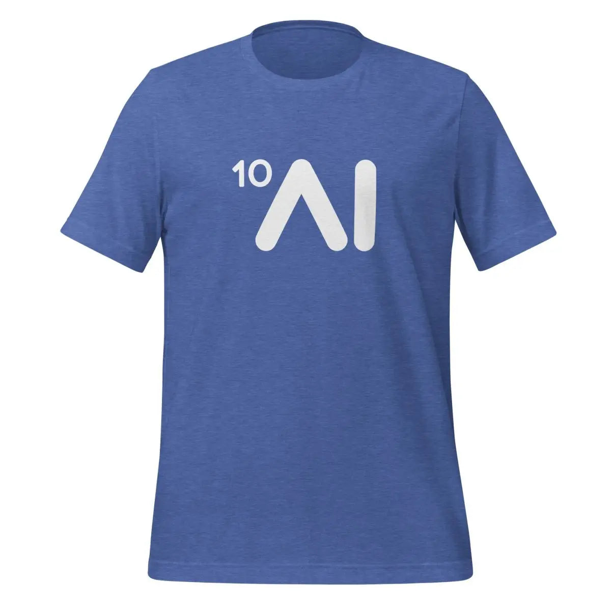 The Ten Times Ai Logo T-shirt (unisex) Heather True Royal / m.