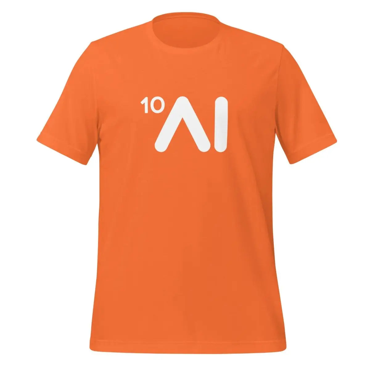 The Ten Times Ai Logo T-shirt (unisex) Orange / m.