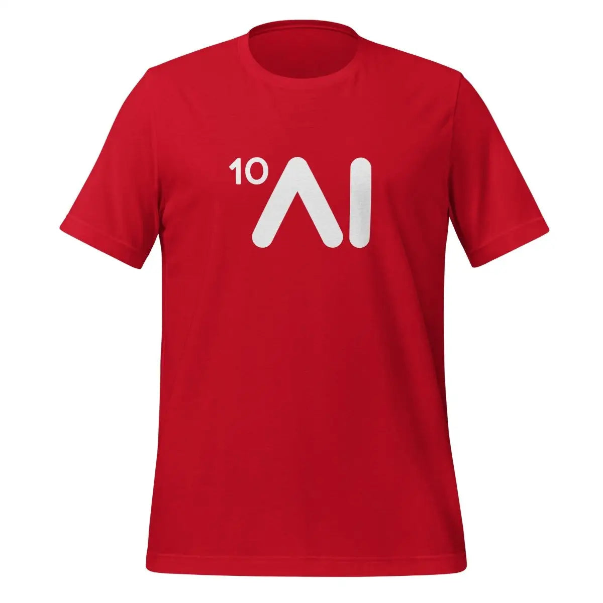 The Ten Times Ai Logo T-shirt (unisex) Red / m.