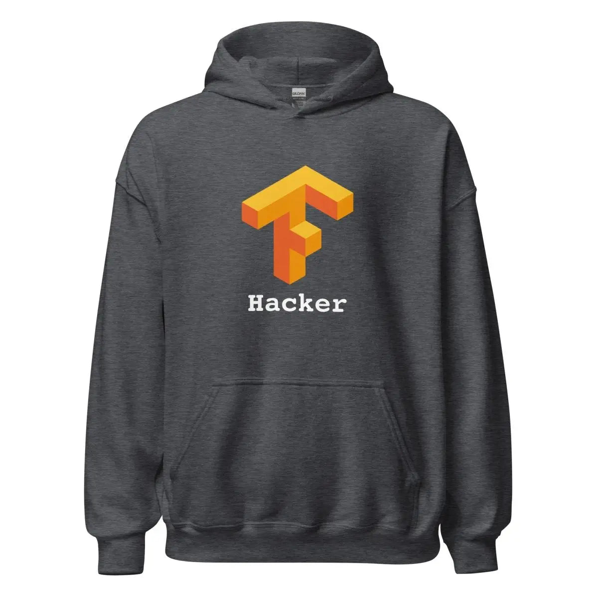 TensorFlow 1 Hacker Hoodie (unisex) - Dark Heather / M