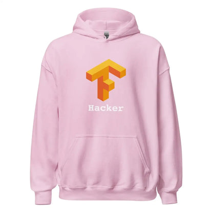 TensorFlow 1 Hacker Hoodie (unisex) - Light Pink / M