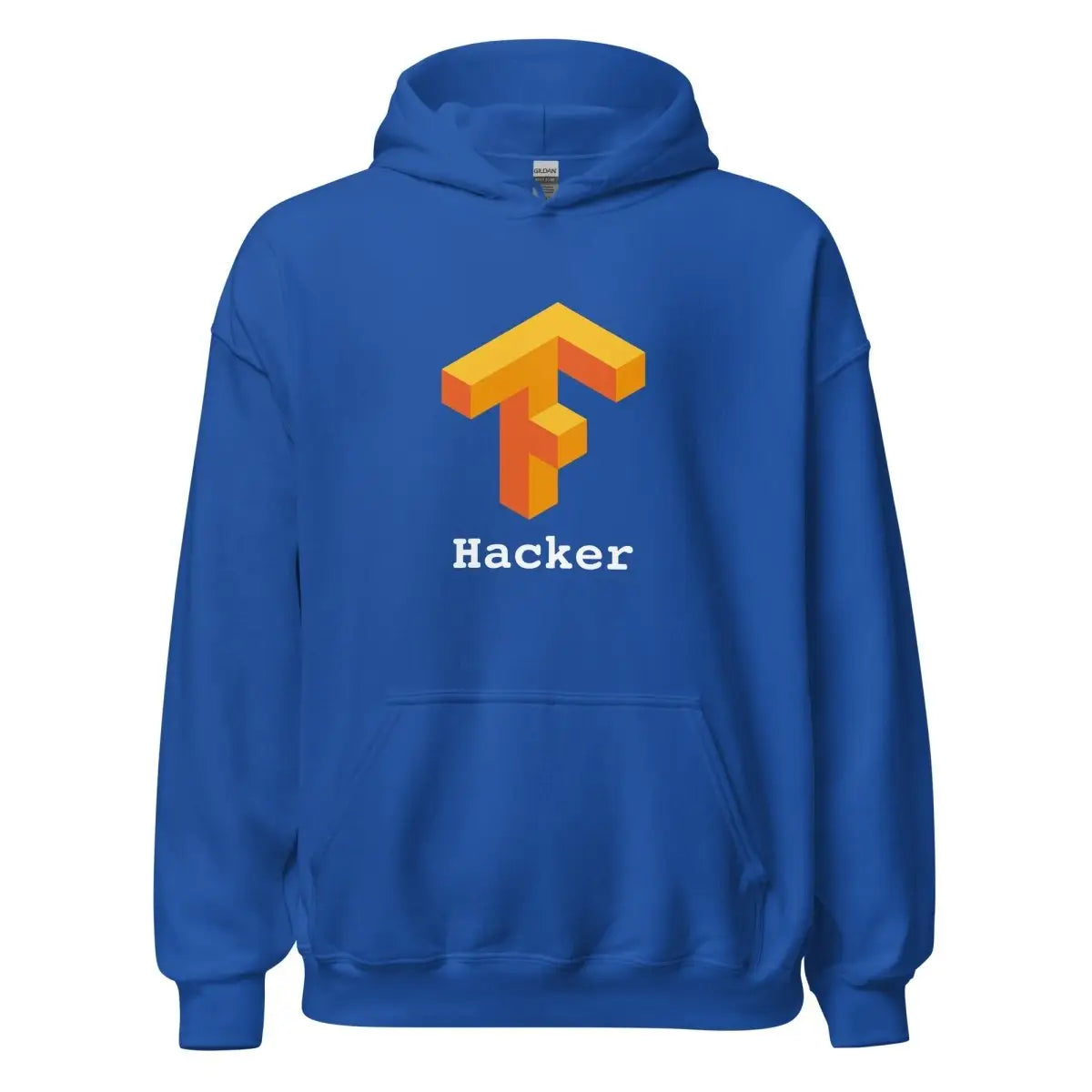 TensorFlow 1 Hacker Hoodie (unisex) - Royal / M