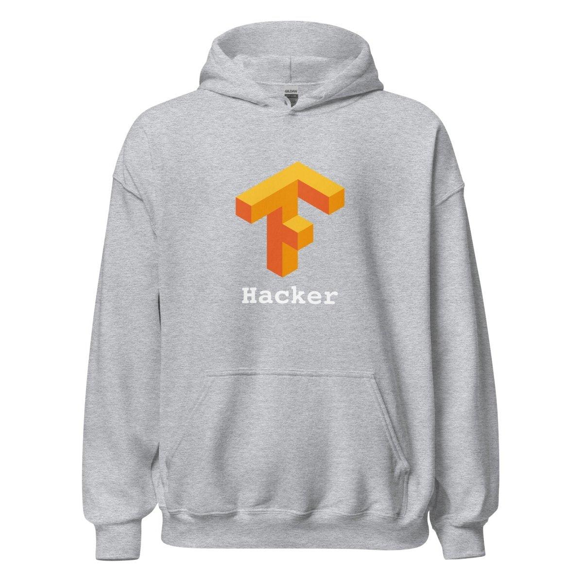 TensorFlow 1 Hacker Hoodie (unisex) - Sport Grey - AI Store