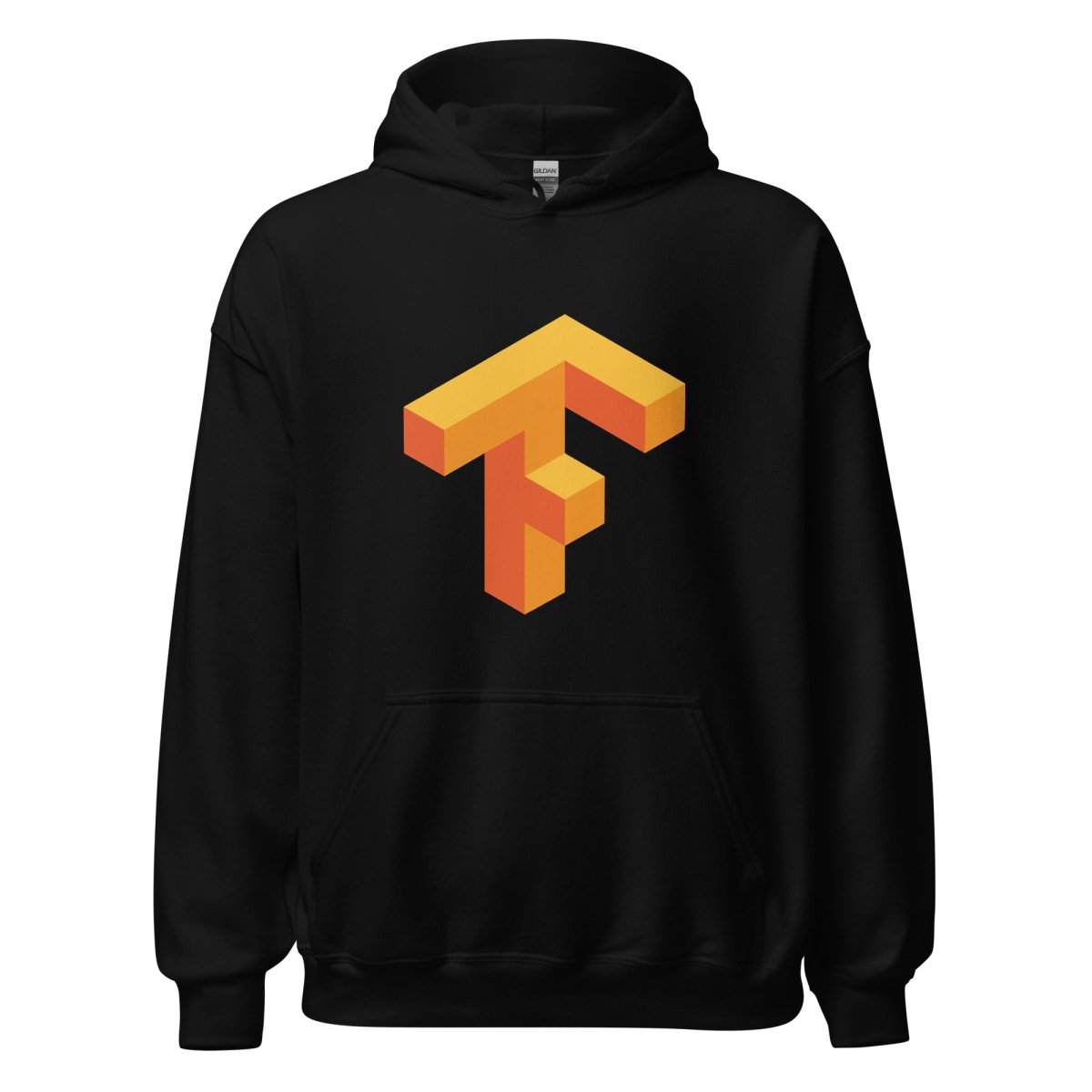 TensorFlow 1 Hoodie (unisex) - Black - AI Store