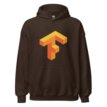 TensorFlow 1 Hoodie (unisex) - Dark Chocolate - AI Store