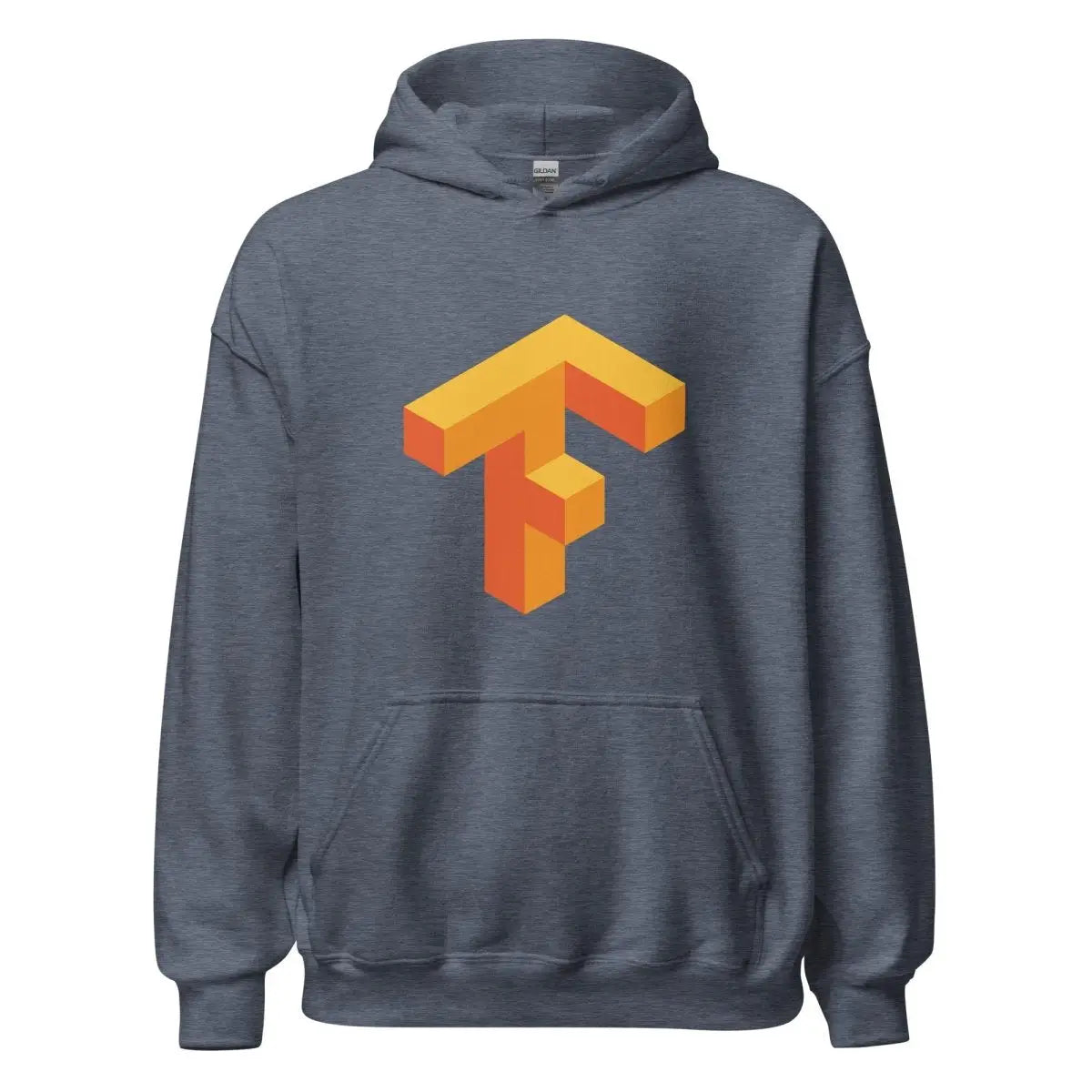 TensorFlow 1 Hoodie (unisex) - Heather Sport Dark Navy / M