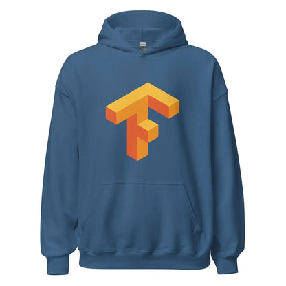 TensorFlow 1 Hoodie (unisex) - Indigo Blue / M