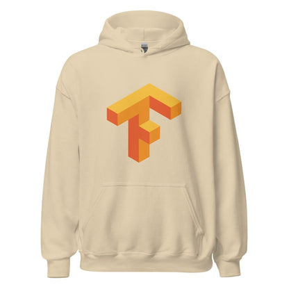 TensorFlow 1 Hoodie (unisex) - Sand - AI Store