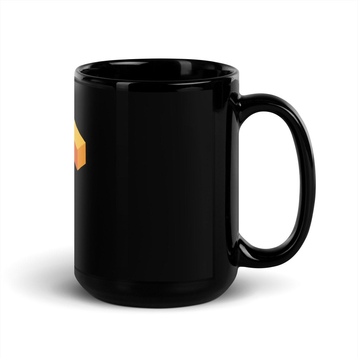 TensorFlow 1 Icon Black Glossy Mug - 15 oz - AI Store