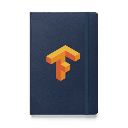 TensorFlow 1 Icon Hardcover Bound Notebook - Navy