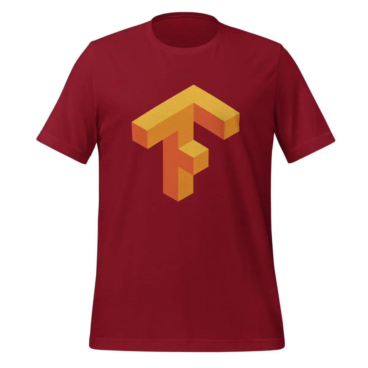 TensorFlow 1 Icon T-Shirt (unisex) - Cardinal / M