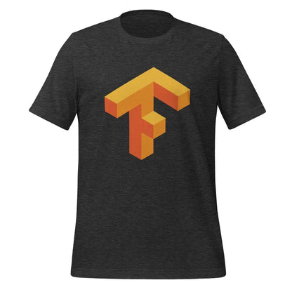 TensorFlow 1 Icon T-Shirt (unisex) - Dark Grey Heather / M