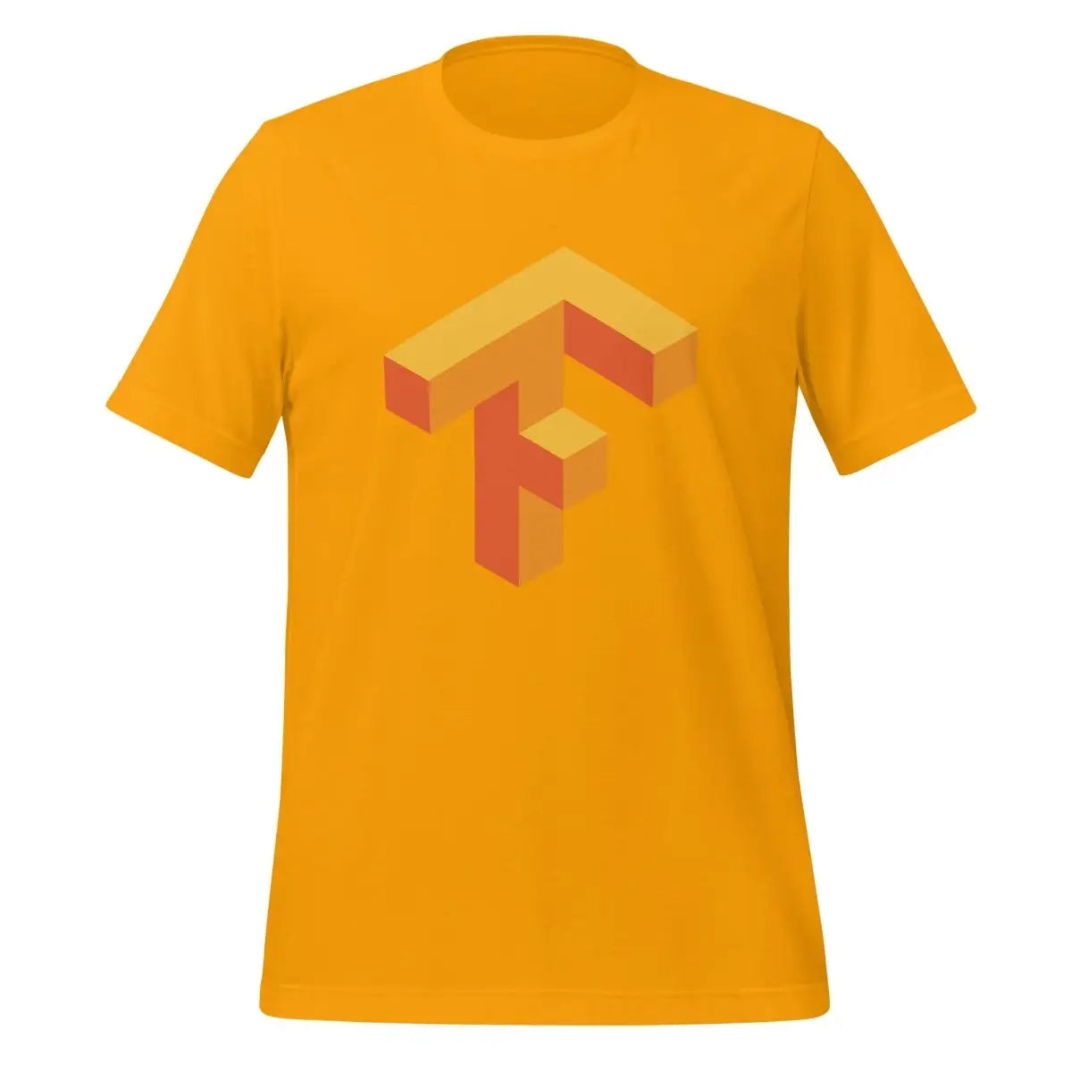 TensorFlow 1 Icon T-Shirt (unisex) - Gold / M