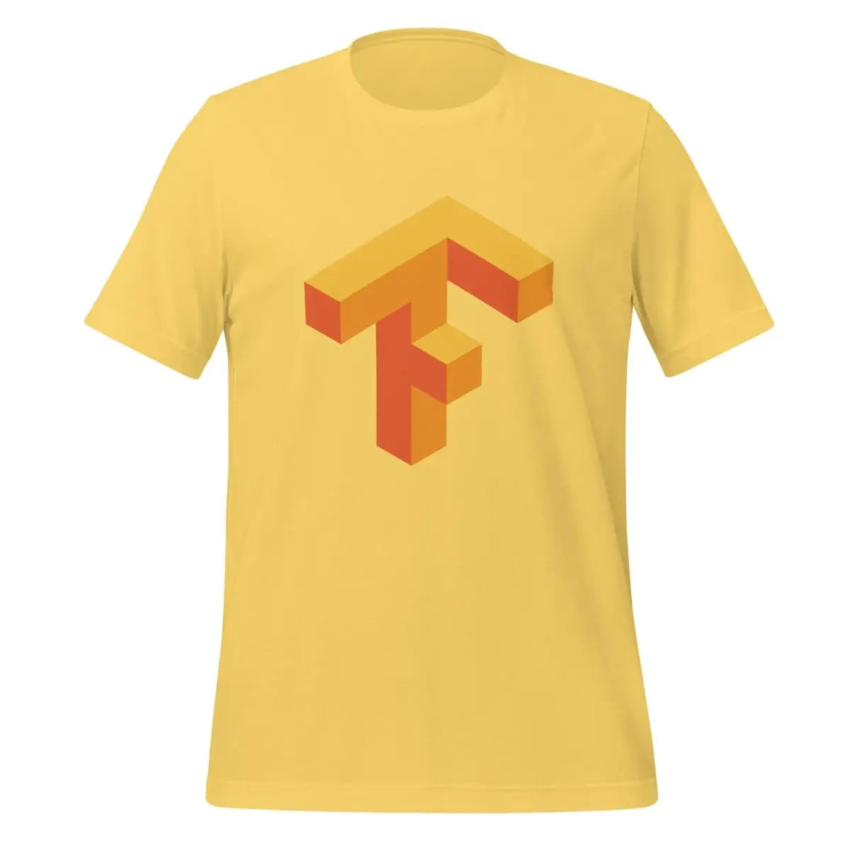 TensorFlow 1 Icon T-Shirt (unisex) - Yellow / M