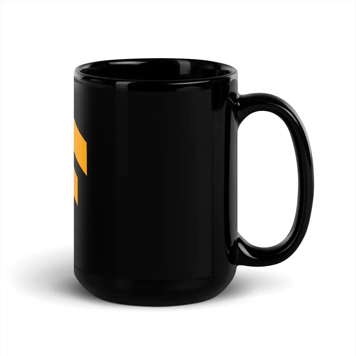 TensorFlow 2 Icon Black Glossy Mug