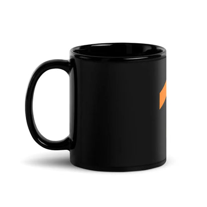 TensorFlow 2 Icon Black Glossy Mug