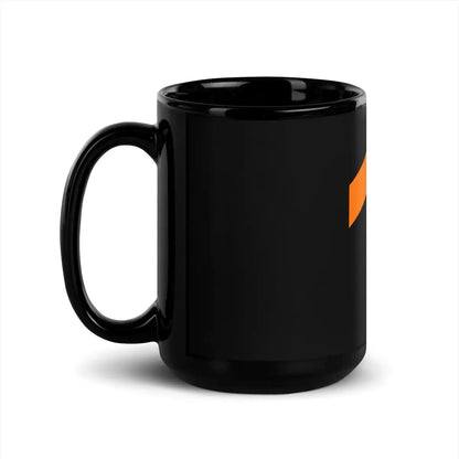 TensorFlow 2 Icon Black Glossy Mug