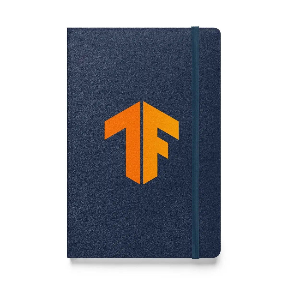 TensorFlow 2 Icon Hardcover Bound Notebook - Navy