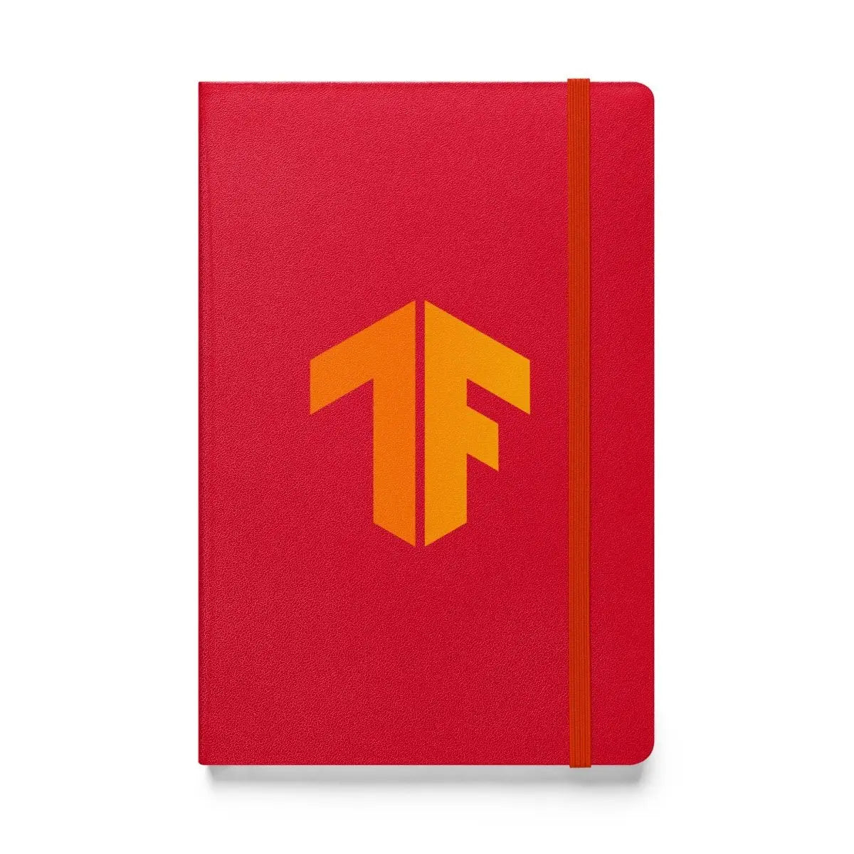 TensorFlow 2 Icon Hardcover Bound Notebook - Red