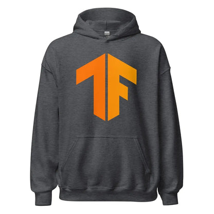 TensorFlow 2 Icon Hoodie (unisex) - Dark Heather / M