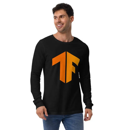 TensorFlow 2 Icon Long Sleeve T-Shirt (unisex)