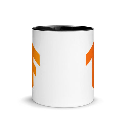 TensorFlow 2 Icon Mug with Color Inside - Black - AI Store