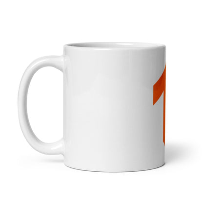 TensorFlow 2 Icon on White Glossy Mug - 11 oz - AI Store