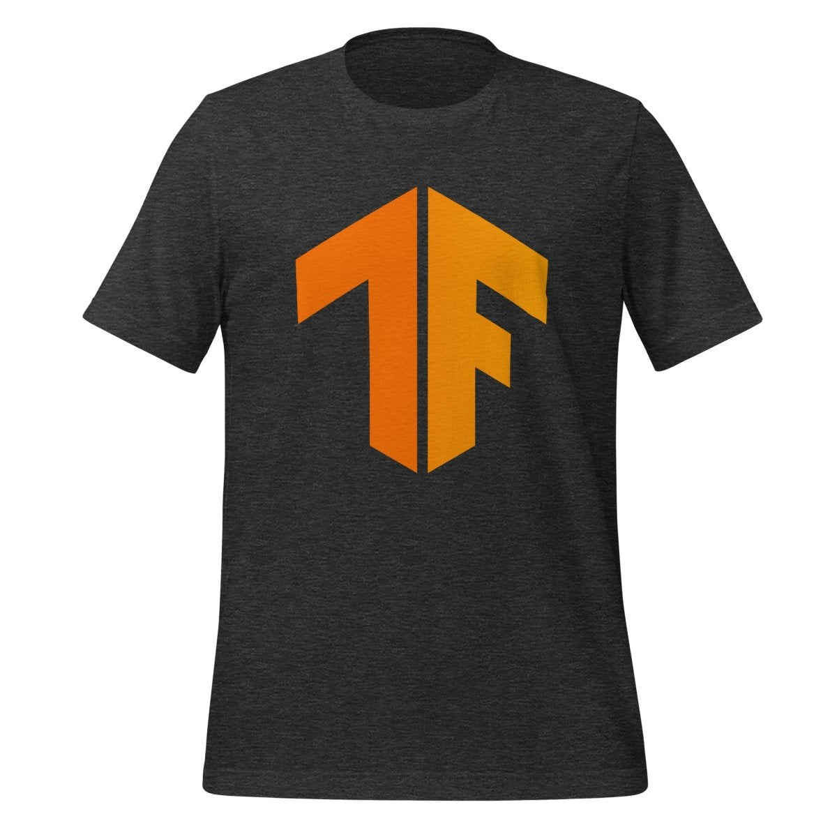 TensorFlow 2 Icon T-Shirt (unisex) - Dark Grey Heather - AI Store