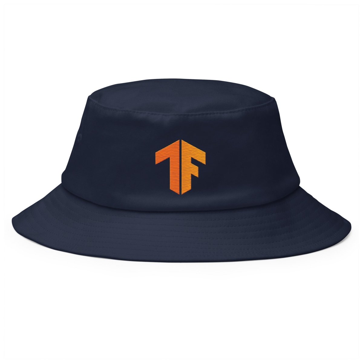 TensorFlow 2 Icon True - Color Embroidered Bucket Hat - Navy - AI Store