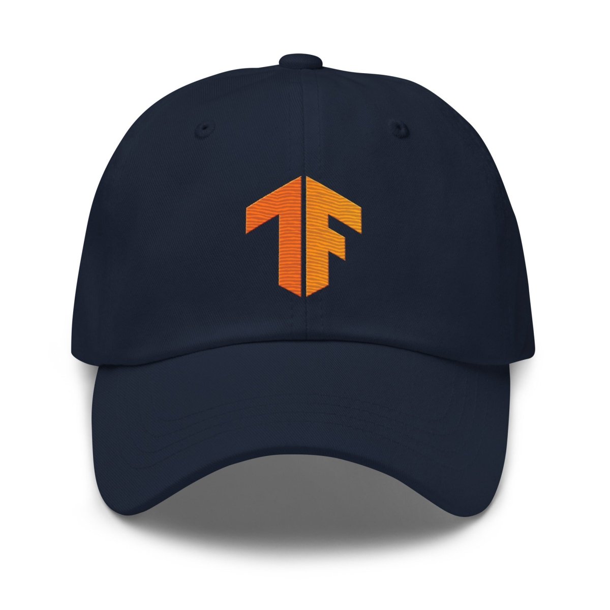 TensorFlow 2 Icon True - Color Embroidered Cap - Navy - AI Store