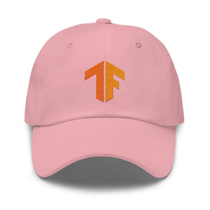 TensorFlow 2 Icon True - Color Embroidered Cap - Pink - AI Store