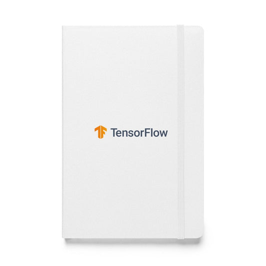 TensorFlow 2 Logo Hardcover Bound Notebook - White + 2024 AI Store Discount Code