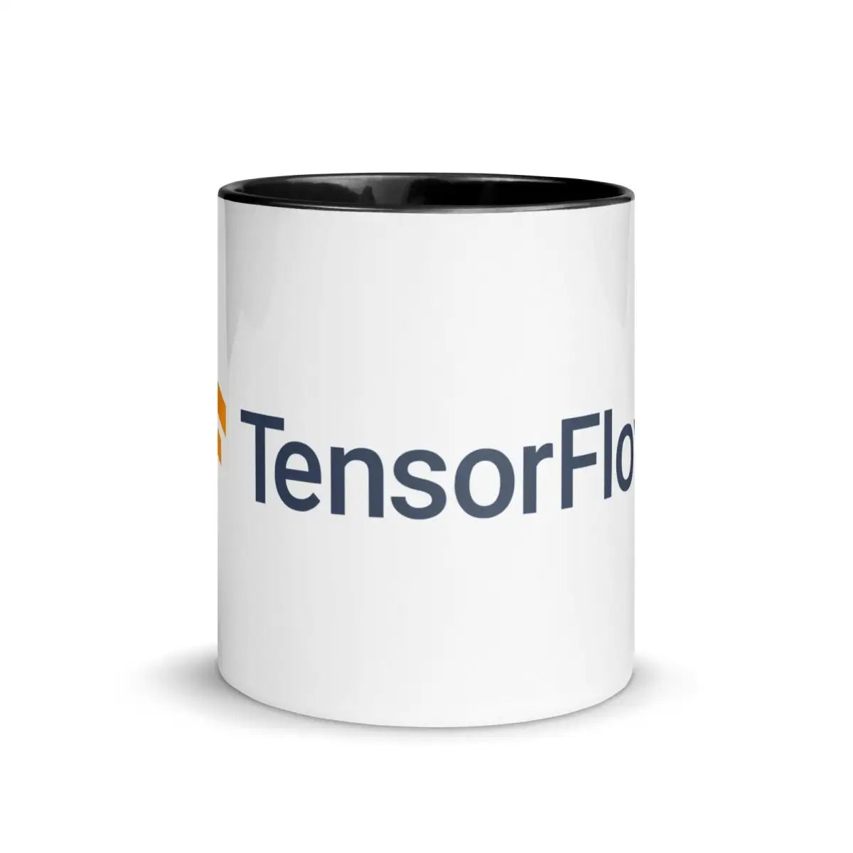 TensorFlow 2 Logo Mug with Color Inside - Black / 11 oz