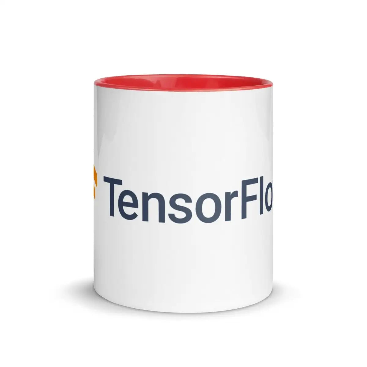 TensorFlow 2 Logo Mug with Color Inside - Red / 11 oz