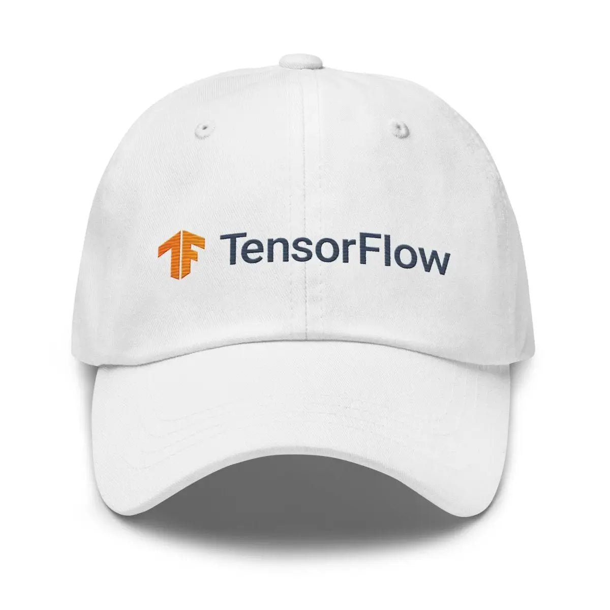 TensorFlow 2 Logo Cap - White