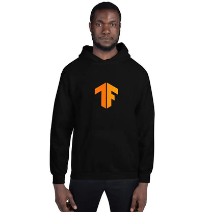 TensorFlow 2 Small Icon Hoodie (unisex)